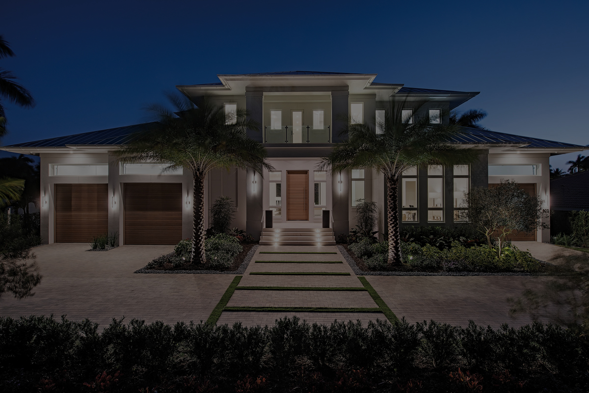 Illustrative architectural reference for a California property presentation